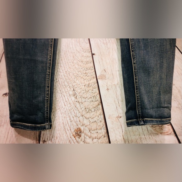 ZLZ JEAN womens Size W30 I 32 Stretch Regular Fit Ankle Skinny - Picture 6 of 11